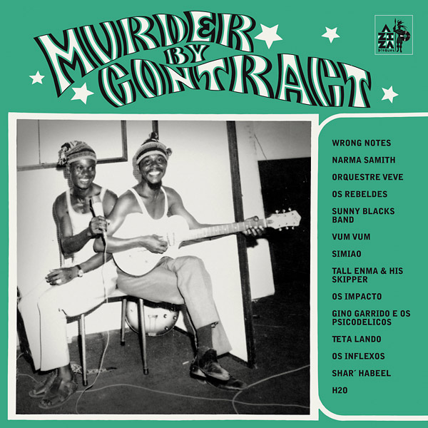 LP VARIOUS Murder By Contract AZIZA002LP Aziza Disque EUROPE