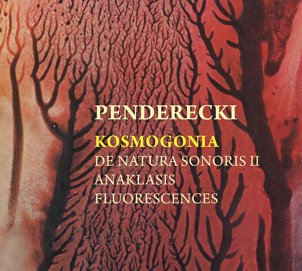 KRZYSZTOF PENDERECKI : Kosmogonia - CD - COLD SPRING RECORDS
