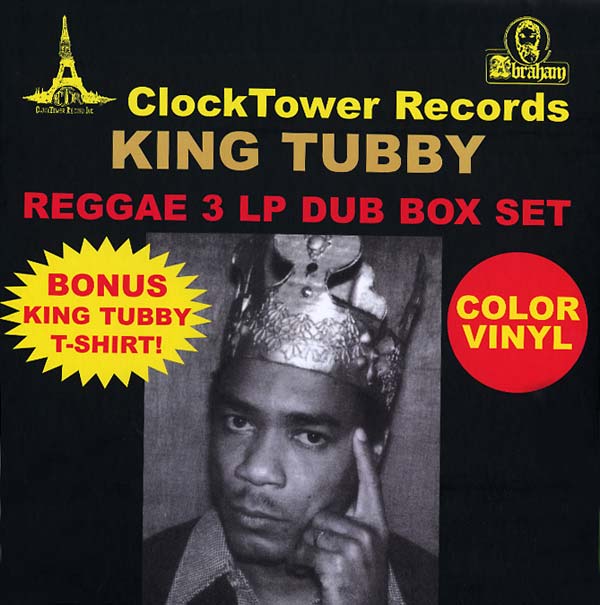 KING TUBBY : Reggae - 3LP BOX/SHIRT - CLOCKTOWER - Forced