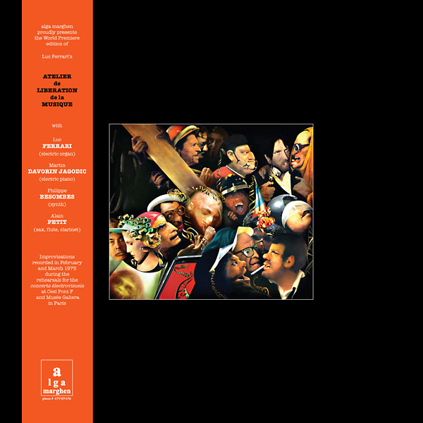 伊LP Luc Ferrari Atelier De Liberation De La Musique 43NMN156 Alga Marghen 未開封 /00260 Luc Ferrari - Atelier De Liberation De La Musique LP Alga
