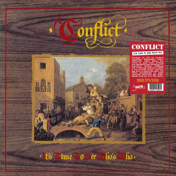 CONFLICT : It's Time To See Who's Who (Color Vinyl) - LP