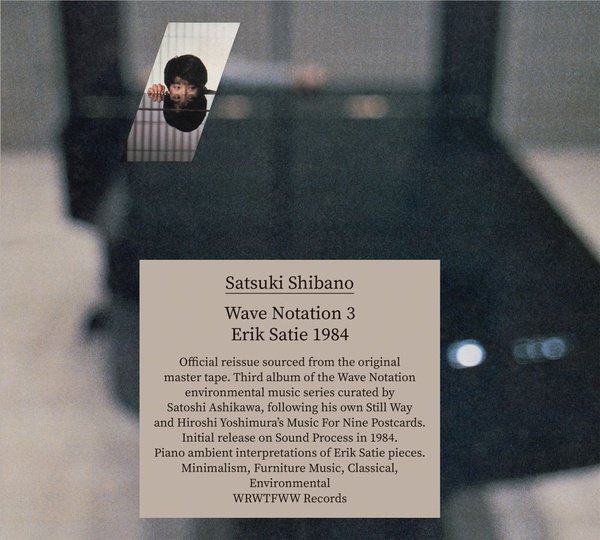 SATSUKI SHIBANO 柴野さつき WAVE NOTATION 3 Shibano, Satsuki - Wave Notation 3: Erik Satie 1984 - Amazon.com Music